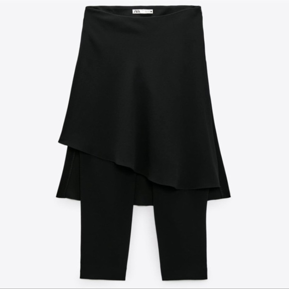 NWT Zara Flowy Pareo Pants Size M 9190/878 - Picture 7 of 11